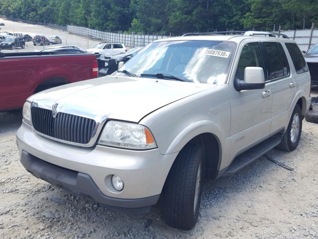 5LMEU68HX3ZJ48530 - 2003 LINCOLN AVIATOR 金色 照片 2