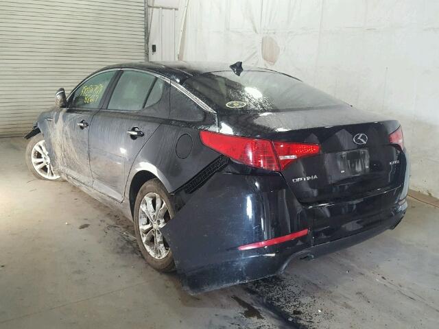 5XXGN4A77DG158844 - 2013 KIA OPTIMA EX BLACK photo 3