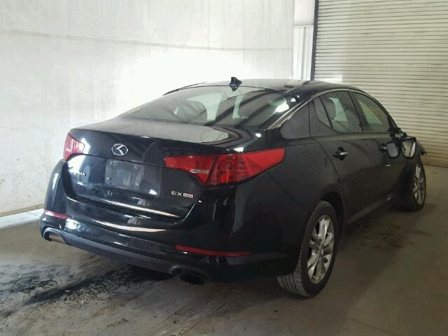 5XXGN4A77DG158844 - 2013 KIA OPTIMA EX BLACK photo 4