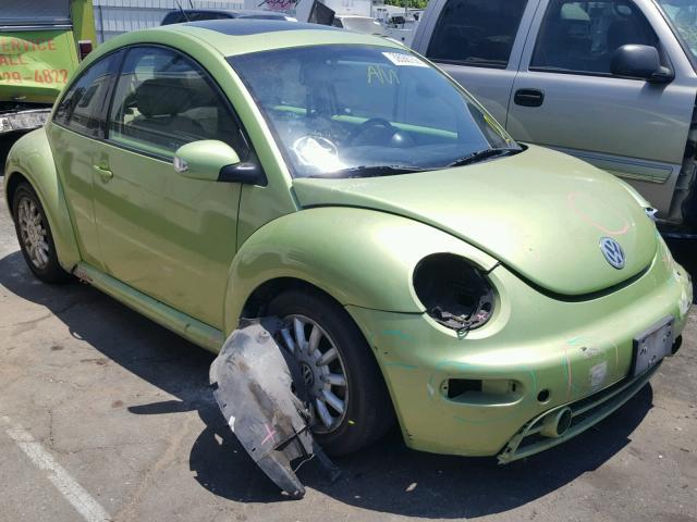 3VWCK31C45M402865 - 2005 VOLKSWAGEN NEW BEETLE 绿色 照片 1