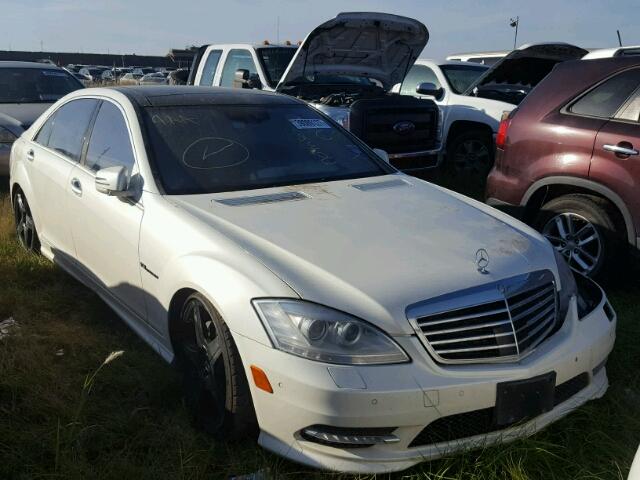 WDDNG7DBXDA500551 - 2013 MERCEDES-BENZ S WHITE photo 1