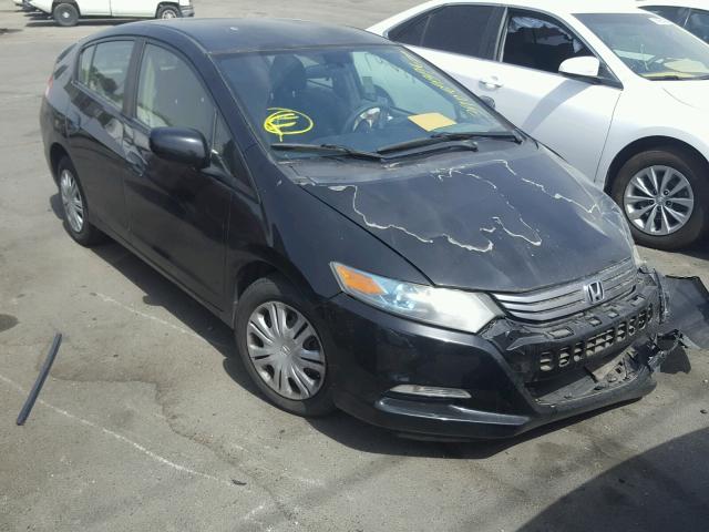 JHMZE2H55AS007034 - 2010 HONDA INSIGHT LX BLACK photo 1