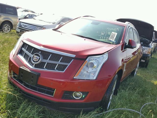 3GYFNCE32CS593903 - 2012 CADILLAC SRX RED photo 2