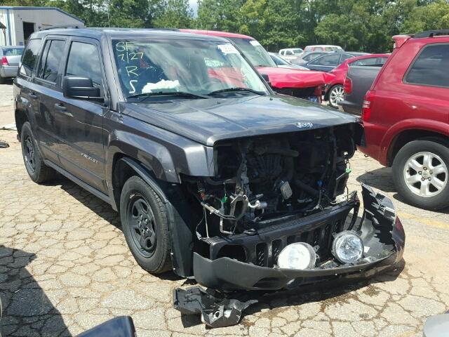 1C4NJPBB2FD118451 - 2015 JEEP PATRIOT SP GRAY photo 1