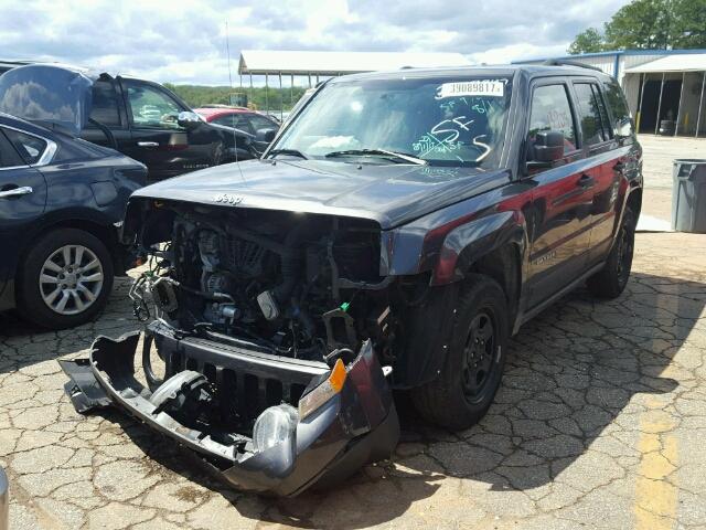 1C4NJPBB2FD118451 - 2015 JEEP PATRIOT SP GRAY photo 2