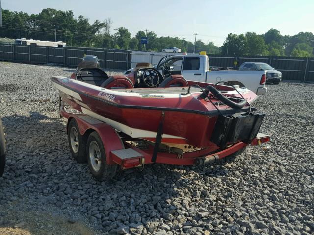 PNS21492F304 - 2004 BLAZ BOAT RED photo 3