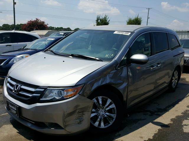 5FNRL5H37GB078054 - 2016 HONDA ODYSSEY SE SILVER photo 2