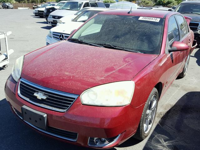 1G1ZU57N57F135999 - 2007 CHEVROLET MALIBU LTZ 红色 照片 2
