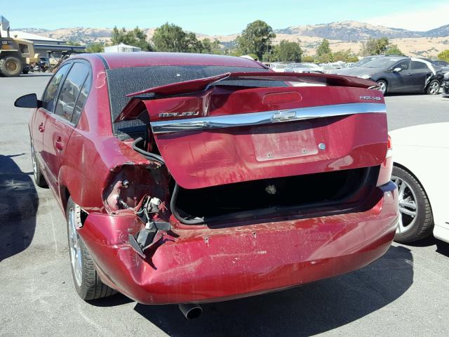 1G1ZU57N57F135999 - 2007 CHEVROLET MALIBU LTZ 红色 照片 3