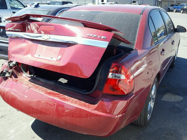 1G1ZU57N57F135999 - 2007 CHEVROLET MALIBU LTZ 红色 照片 4