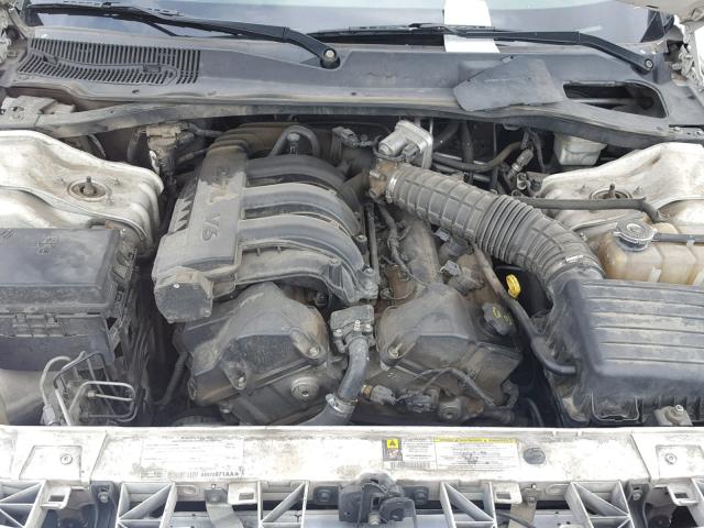 2D4FV47T38H168101 - 2008 DODGE MAGNUM WHITE photo 7