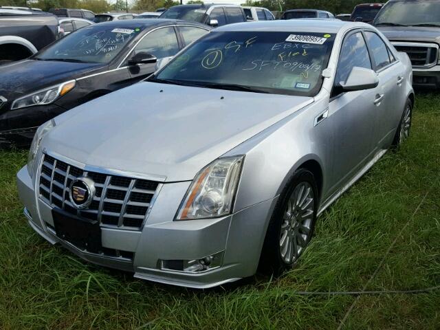 1G6DJ5E3XD0100436 - 2013 CADILLAC CTS PERFOR Srebrny zdjęcie 2