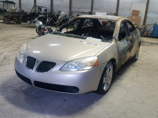 1G2ZG57B694120029 - 2009 PONTIAC G6 TAN photo 2