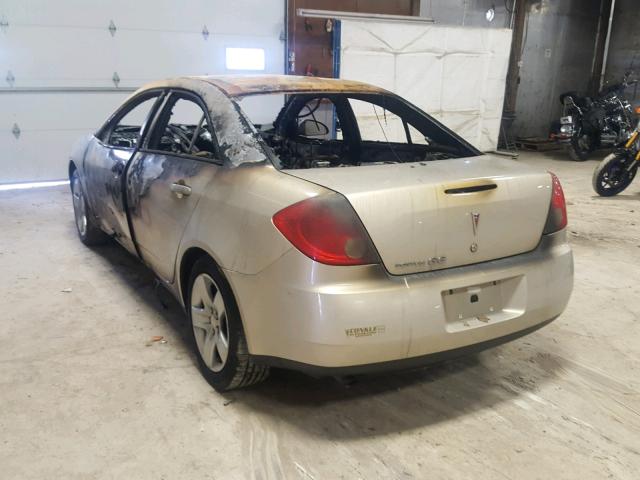 1G2ZG57B694120029 - 2009 PONTIAC G6 TAN photo 3