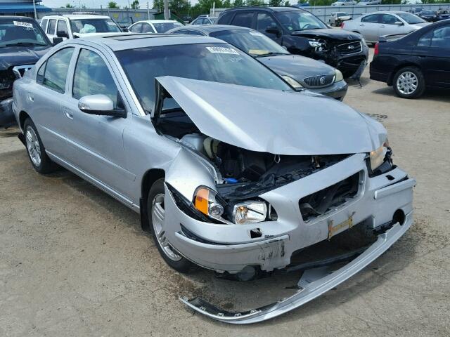 YV1RS592X72612444 - 2007 VOLVO S60 2.5T SILVER photo 1