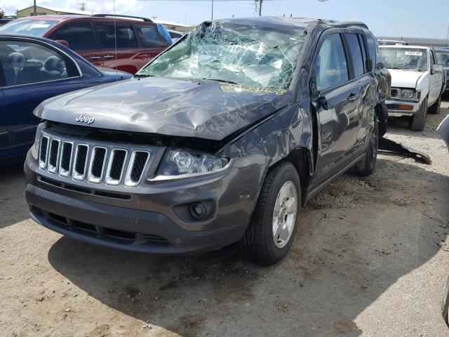 1C4NJCBA3FD138577 - 2015 JEEP COMPASS SP 灰色 照片 2
