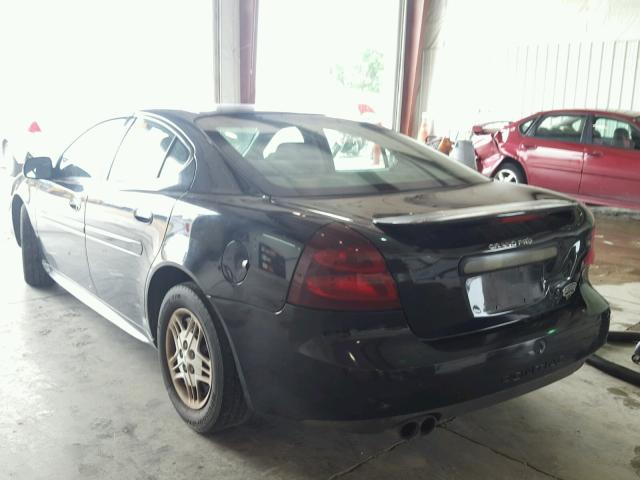 2G2WP522941303813 - 2004 PONTIAC GRAND PRIX BLACK photo 3