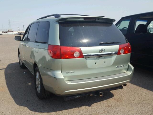 5TDBK23C88S020168 - 2008 TOYOTA SIENNA LE GREEN photo 3