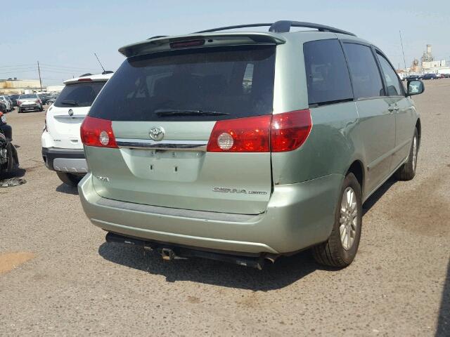 5TDBK23C88S020168 - 2008 TOYOTA SIENNA LE GREEN photo 4