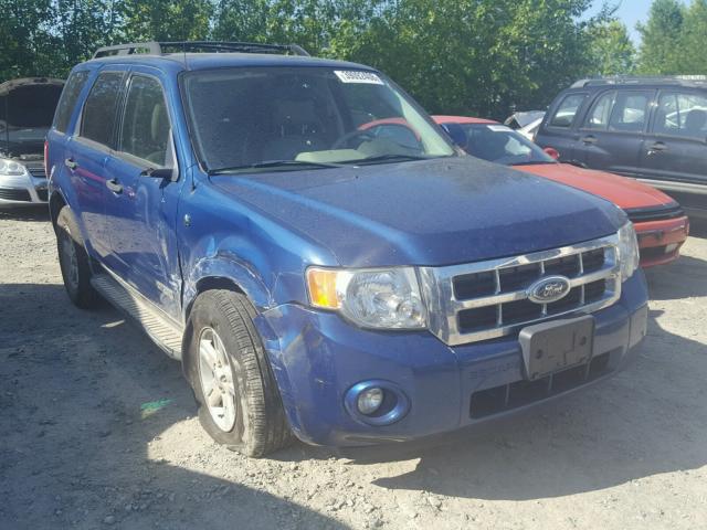 1FMCU59H88KC63274 - 2008 FORD ESCAPE HEV BLUE photo 1