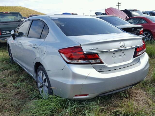 19XFB2F76FE046789 - 2015 HONDA CIVIC WHITE photo 3