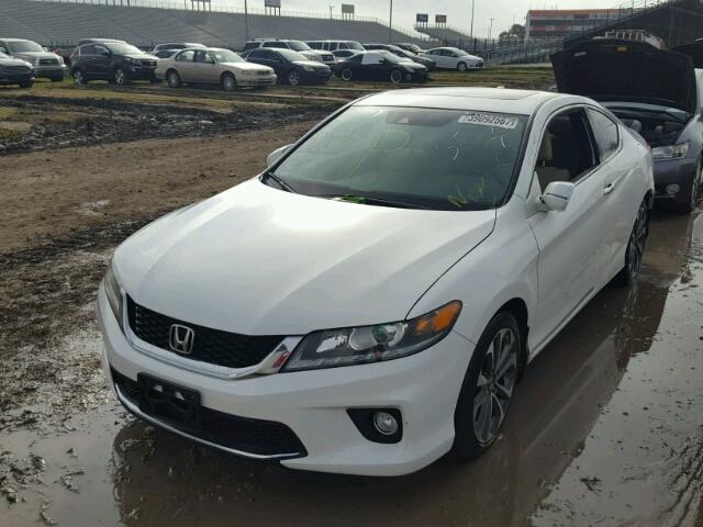 1HGCT2B88EA005050 - 2014 HONDA ACCORD WHITE photo 2