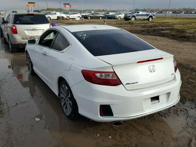 1HGCT2B88EA005050 - 2014 HONDA ACCORD WHITE photo 3