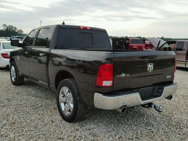 1C6RR6LT0HS562042 - 2017 RAM 1500 SLT BROWN photo 3