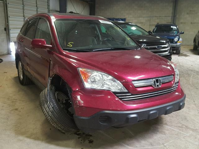 5J6RE48748L037543 - 2008 HONDA CR-V EXL MAROON photo 1