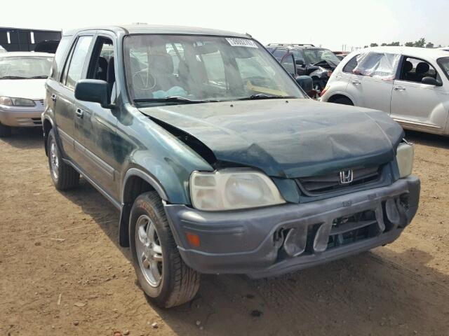 JHLRD1860YS010427 - 2000 HONDA CR-V GREEN photo 1