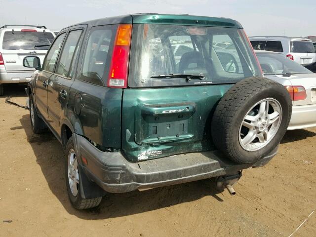 JHLRD1860YS010427 - 2000 HONDA CR-V GREEN photo 3