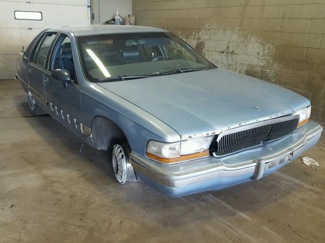 1G4BT5370NR473269 - 1992 BUICK ROADMASTER BLUE photo 1