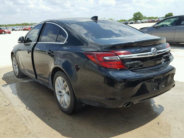 2G4GN5EX7F9154895 - 2015 BUICK REGAL PREM BLACK photo 3