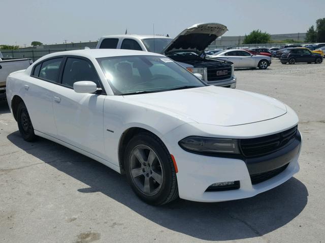 2C3CDXCT1JH209751 - 2018 DODGE CHARGER R/ WHITE photo 1