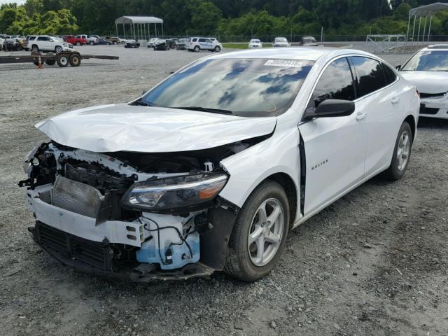 1G1ZB5ST7HF149254 - 2017 CHEVROLET MALIBU LS თეთრი ფოტო 2