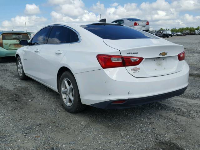 1G1ZB5ST7HF149254 - 2017 CHEVROLET MALIBU LS თეთრი ფოტო 3