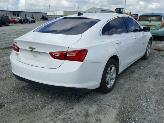 1G1ZB5ST7HF149254 - 2017 CHEVROLET MALIBU LS თეთრი ფოტო 4