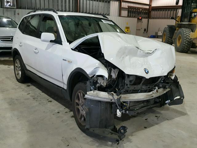 WBXPA73435WC48563 - 2005 BMW X3 2.5I WHITE photo 1