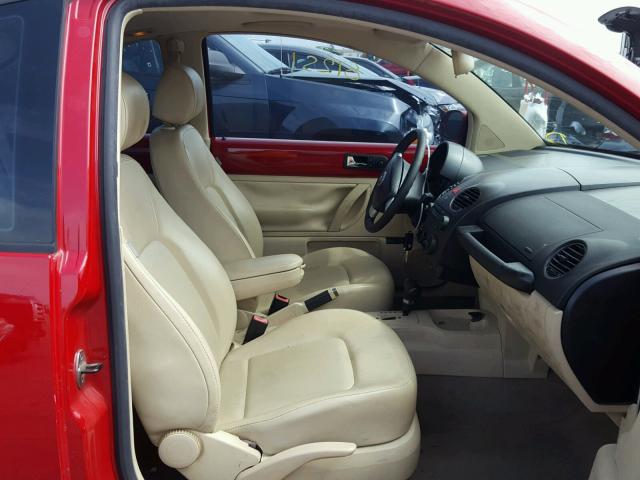 3VWRR31C86M424617 - 2006 VOLKSWAGEN NEW BEETLE Qırmızı foto 5