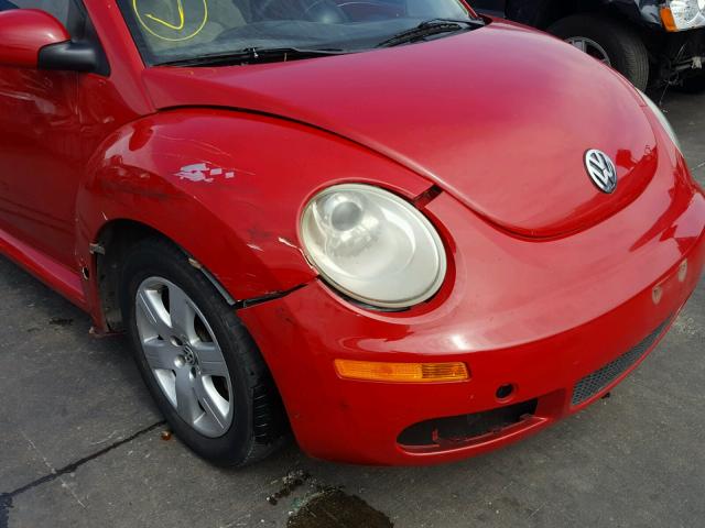 3VWRR31C86M424617 - 2006 VOLKSWAGEN NEW BEETLE Qırmızı foto 9