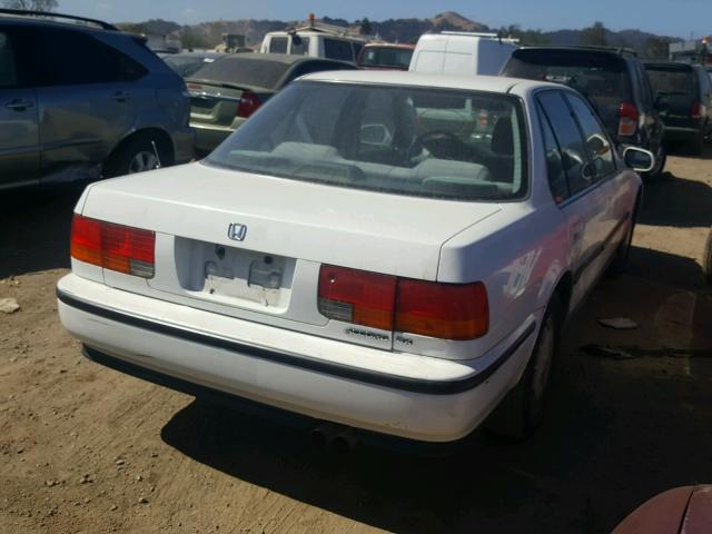 JHMCB7675NC037473 - 1992 HONDA ACCORD EX WHITE photo 4