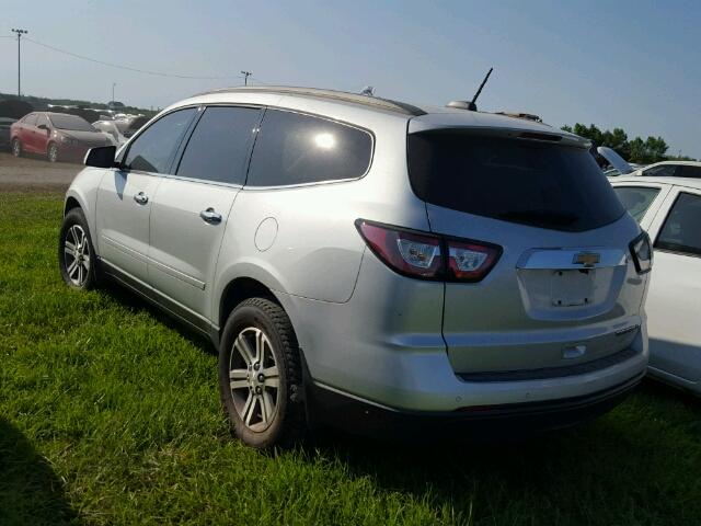 1GNKRHKD9GJ164209 - 2016 CHEVROLET TRAVERSE SILVER photo 3