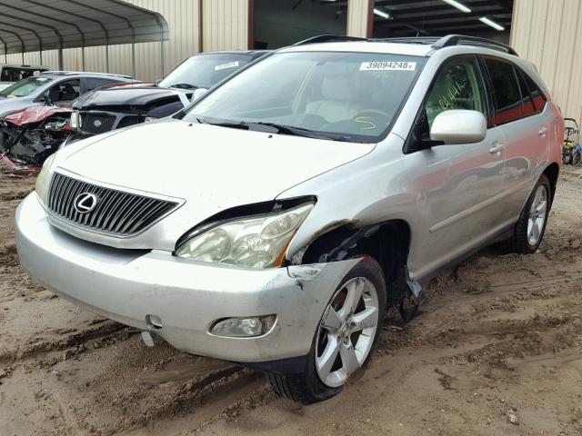 JTJGA31UX40040233 - 2004 LEXUS RX 330 SILVER photo 2