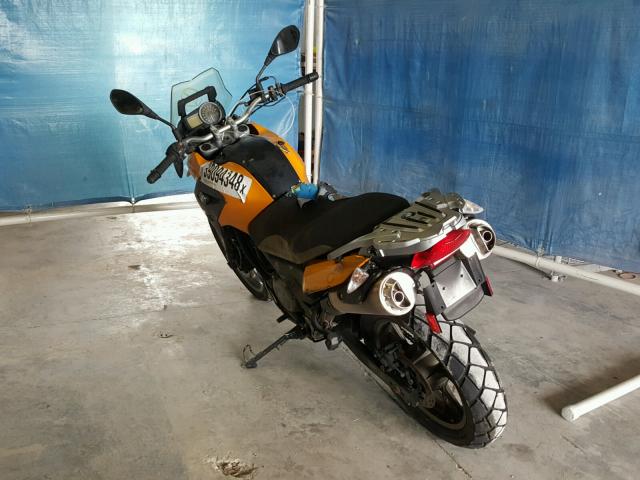 WB1018900DZY95146 - 2013 BMW G650 GS YELLOW photo 3