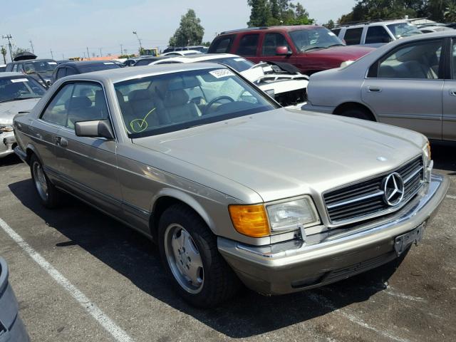 WDBCA45E7LA545549 - 1990 MERCEDES-BENZ 560 SEC GOLD photo 1