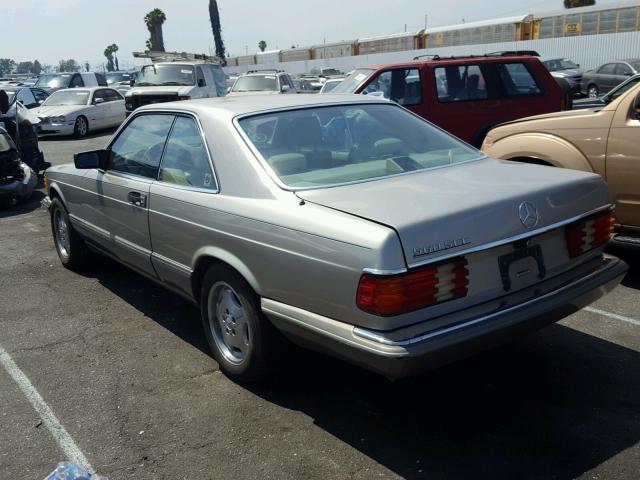 WDBCA45E7LA545549 - 1990 MERCEDES-BENZ 560 SEC GOLD photo 3