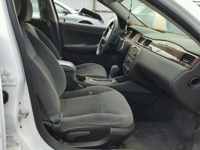 2G1WF5EK0B1126052 - 2011 CHEVROLET IMPALA LS WHITE photo 5
