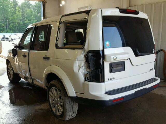 SALAM2D43AA536821 - 2010 LAND ROVER LR4 HSE PL WHITE photo 3