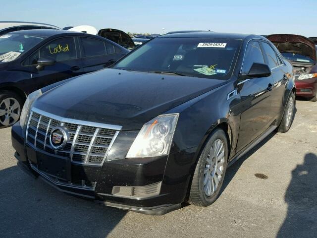 1G6DA5E52C0121037 - 2012 CADILLAC CTS BLACK photo 2