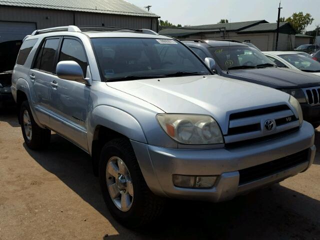 JTEBT17R430004661 - 2003 TOYOTA 4RUNNER LT SILVER photo 1